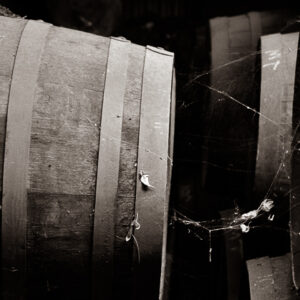 Fortified wine barrel cobwebs Liebichwein