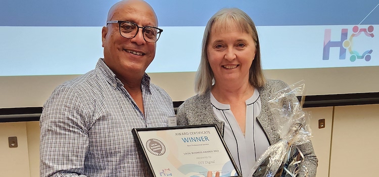 Hallett Cove Business Award winner professional category 2023