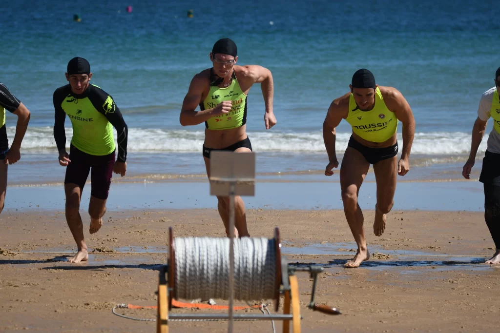 Belt Race & Rescue Tube Race: