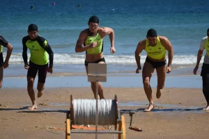 Belt Race & Rescue Tube Race:
