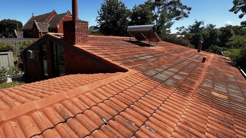 reroofing before